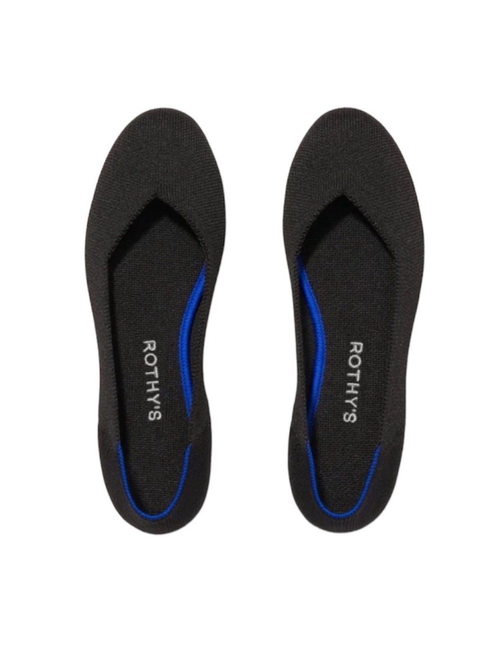 Rothy's Black The Flat Round Toe Ballet Flats